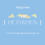 부활절 현수막 - HE is Risen x 23129BLD 130
