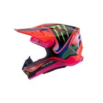 알파인스타즈 Alpinestars - Deegan 헬멧 Orng Flo Prpl Pnk Fluo Lg 8300425-433- L S-M10
