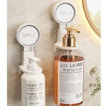 흡착식 모텔 욕실 샤워부스 샴푸통 바디워시 거치대