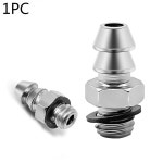 OD 공기 공압 호스 M3 M4 M5 M6 수 미니 바브 피팅 파고다 구리 니켈 다리미 도금 황동 m 1 개 PC4 M5