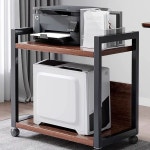 프린터선반 복합기 이동식 책상 테이블 거치대 받침대 컴퓨터 선반 캐비닛 본체 수납장 프린터