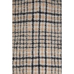 BRUNELLO CUCINELLI 프린지 디테일 체크 캐시미어 혼방 스카프 - 샌드