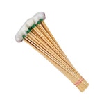 따는 귀 도구 브러시 기술자 일회용 은바늘 귀청소도구 귀청소 마사지 대나무 손잡이를 따서 말 10개를 묶다