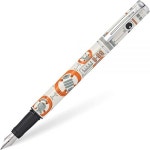 쉐퍼 BB-8 테마 디자인과 정통 캐릭터 디테일을 갖춘 시퍼 스타워즈 연마된 약속 미디움 스테인리스 펜촉
