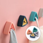 무타공 삼각 수건걸이 수세미홀더 주방 욕실용