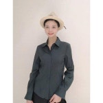 샤오텐 아마슈 2024 봄가을 여성 셔츠 슬림핏 셔츠 5300423