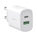 더코너스톤 MANLAB 20W USB PD 멀티 2포트 C타입 고속 충전기 2PDA102