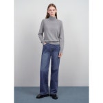 시스티나 캐주얼 워싱 스트레이트 데님 팬츠 AAMSLO31010