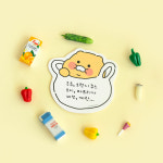 카카오프렌즈 캐릭터 춘식이 오디너리 자유형 점착메모지