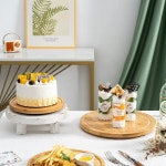 꽃꽂이 돌림판 원목 회전판 트레이 분재 규격 대형회전판 도예 케잌돌림판 디스플레이 테이블