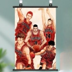 슬램덩크 더 퍼스트 애니메이션 고화질 패브릭 포스터 7 60 cm X90 cm
