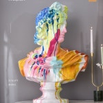 아트 조각상 오브제 실내 인테리어 조형물 야외 카페 석고상 비너스 그래피티