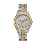 Jbw Cristal 34 쿼츠 다이아몬드 다이얼 여성용 시계