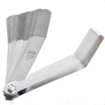 오토바이 엔진 밸브 나사 조정 스패너 도구 클리어런스 필러 게이지 0 005 -