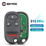 키 자동차 MHz TL 스마트 아큐라 어코드 CR-V 시빅 315 KOBUTAH2T 433