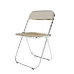 투명의자 업소용 인테리어 등받이 스텐 모던 체어 카페