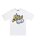 레이트 체크아웃 반팔 티셔츠 DOM LTCU3FRTS016WH