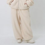 리마지 Fluffy Fleece Carpenter pants
