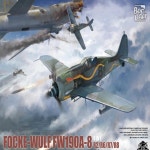 보더 플라스틱 모델 키트 Focke-Wulf Fw190 A-8 4in 1 R2 R6 R7 R8 1 35 체중계 BF-009
