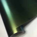 프리미엄 매트 광택 카멜레온 비닐 골드그린 자동차 랩 필름 캐스 10 Matt green 1개 C X