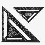 삼각형 눈금자 18 알루미늄 합금 각도 각도기 속도 미터법 사각형 건물 프레임 도구 게 측정