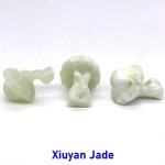 버섯 레이디 자연 치유 크리스탈 입상 소장 가치 장식 돌 조각 11 Xiuyan Jade 1개 A 5 PCS