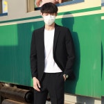 남성 가을 겨울 정장 캐쥬얼 신사복 슬림수트 핸썸맨 하이엔드 만능수트 트렌 07 01 싱글