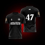 Omerta 복싱 팬 여름 3D 프린트 통기성 저지 남성용 야외 스포츠웨어 라운드 넥 반팔 어린이 티셔츠
