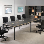 하이퍼스 아르카 회의용탁자 회의용테이블 그라파이트 GLT-T28