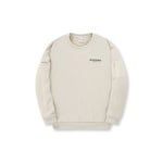 DISCOVERY EXPEDITION 디스커버리 남성 니트라이크 맨투맨 BEIGE2
