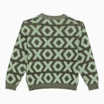 아크네스튜디오 ACNE STUDIOS 그린 자카드 니트 XF ACNE-DFR D60021WO