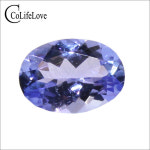 탄자니아 원산지 TANZANITE 스톤 100 천연 보석 반지 DIY에 대한
