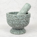 천연 미니 돌절구세트 국산 돌공이 절구통 양념다지기 미니절구 절구12cm 돌공이13cm