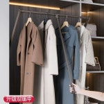 풀다운 옷걸이 옷장 행거 걸이대 리프팅 리프트 바 걸이 레일 조절 1 화이트400-450mm