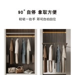 풀다운 옷걸이 옷장 행거 걸이대 리프팅 리프트 바 걸이 레일 조절 1 화이트400-450mm