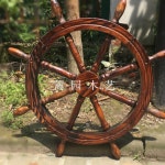 벽걸이 조타기 데코 소품 방향타 방향 단일 장식 방향키 철모 회전축