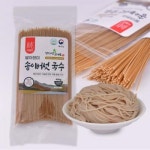 송이버섯국수 400g 소면 콩 비빔국수 스파게티면