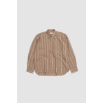 유니버셜웍스 레이지 데이 셔츠 Sydney Stripe Sand 2312648