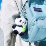 깜찍 판다인형 인형 백팩 인형뽑기 팬더 열쇠고리 소품 키홀더 판다미니장식 기념품 오락실 동물원