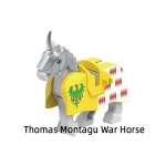 The Lion Heart Thomas of Montagu Edmund De War 모델 블록 MOC 벽돌 세트 선물 장난감 G0181