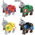 The Lion Heart Thomas of Montagu Edmund De War 모델 블록 MOC 벽돌 세트 선물 장난감 G0181