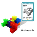 킨더바움 투명 자석 소마큐브 매직블럭