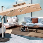 대형사각 파라솔 비치파라솔 받침대 옥상