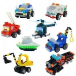 이지 툭툭블럭 교통기관 나노 블록 디폼 블럭 키트 장난감 레고 만들기 5세 놀이