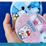 폴딩 휴대부채 미니 접이식 팬 레저 WFGL709