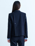 구호플러스 구호플러스 Back Detail Regular Fit JacketNavy KE4811M02R
