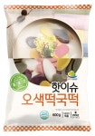 핫이슈 핫이슈 우리쌀 오색꽃떡국떡 500g 국산쌀 국산천연재료