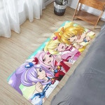 큐어 플로어 매트 커스텀 카펫 집 입구 세탁 가능미끄럼 방 10 1개 B 40x120cm16x48in A00483
