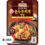 오뚜기 오뚜기 오뚜기 오늘밥상 바지락새우 순두부찌개 양념 90g 6개