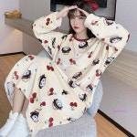 주식회사비케이 소녀 체리 원피스 극세사efg506